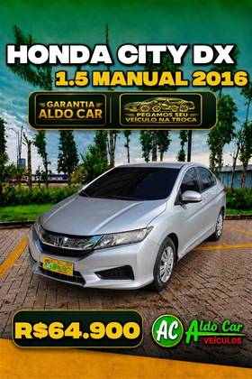 HONDA CITY 1.5 DX 16V FLEX 4P MANUAL HONDA CITY 1.5 DX 16V FLEX 4P MANUAL